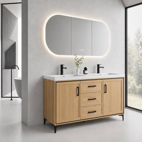 VOSS 60" Freestanding Vanity (Assembled)