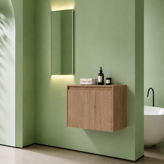 Cube Bathroom Cabinet— Mix & Match Wall-Mounted Vanities, Side Cabinets & Top Cabinets (RTA)