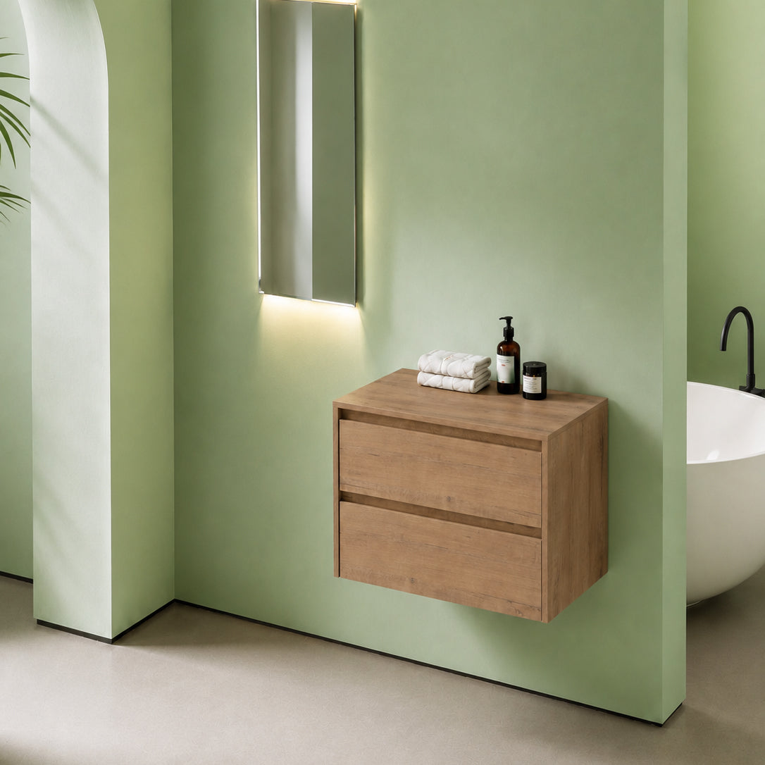 Cube Bathroom Cabinet— Mix & Match Wall-Mounted Vanities, Side Cabinets & Top Cabinets (RTA)