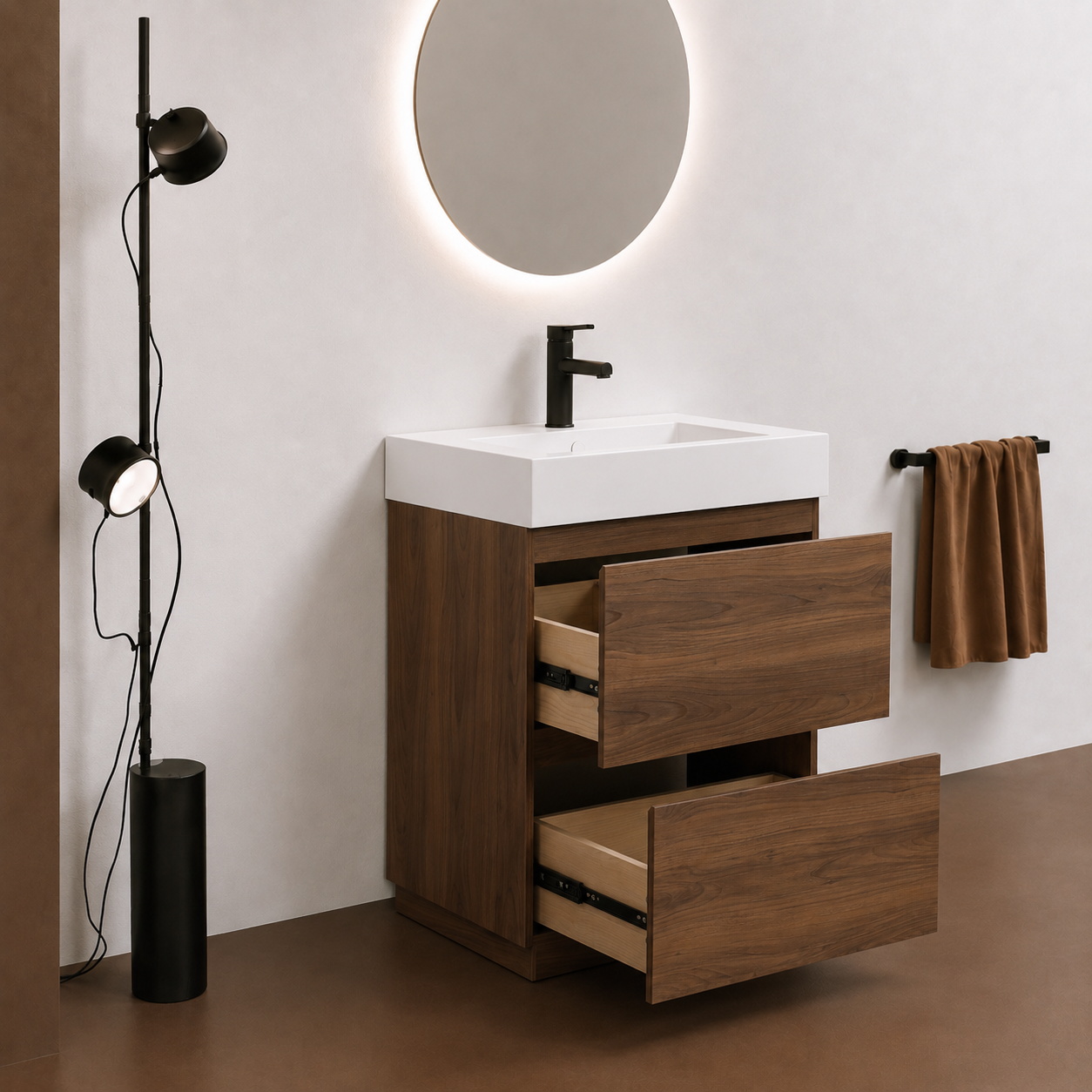 SLAB 24"/30" Freestanding Vanity (RTA)