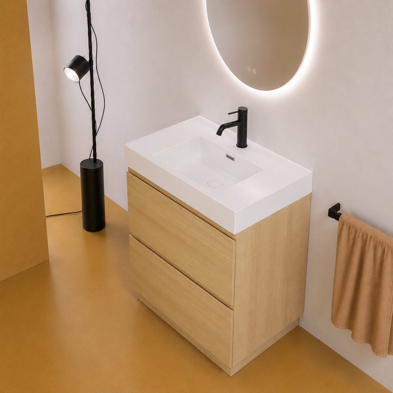 SLAB 24"/30" Freestanding Vanity (RTA)
