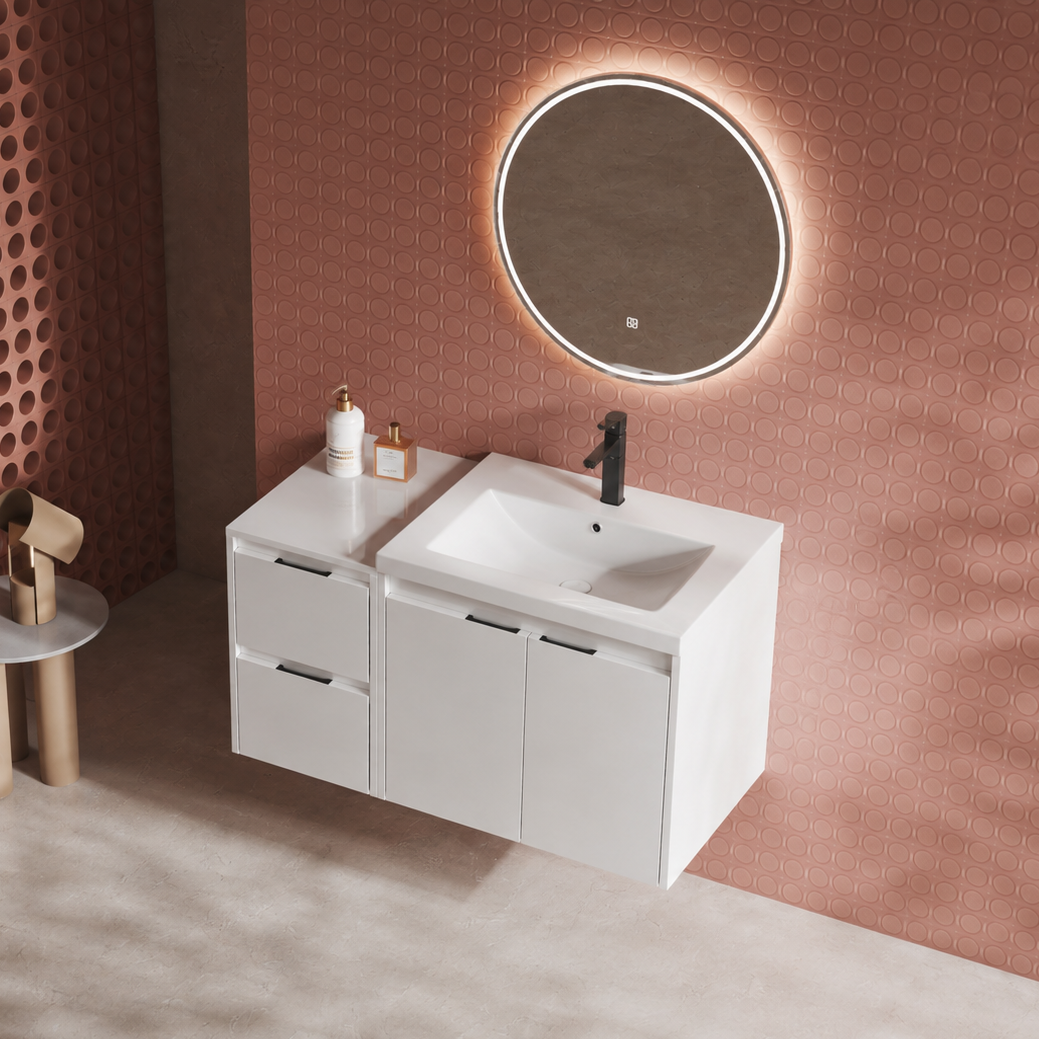 Cube 36" Floating Vanity (RTA)