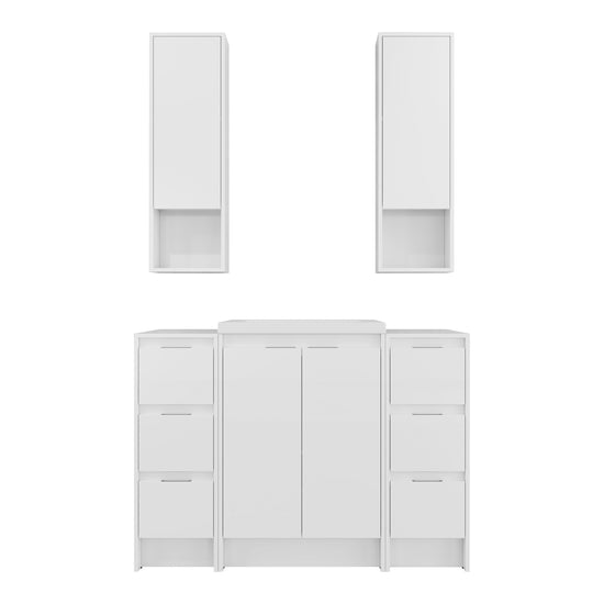 Cube 48" Freestanding Vanity with Wall Cabinets (RTA)