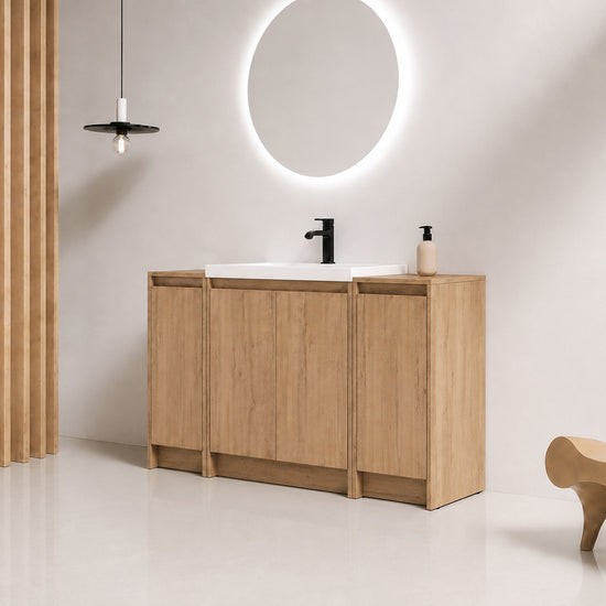 Cube 48" Freestanding Vanity with Resin Sink (RTA)