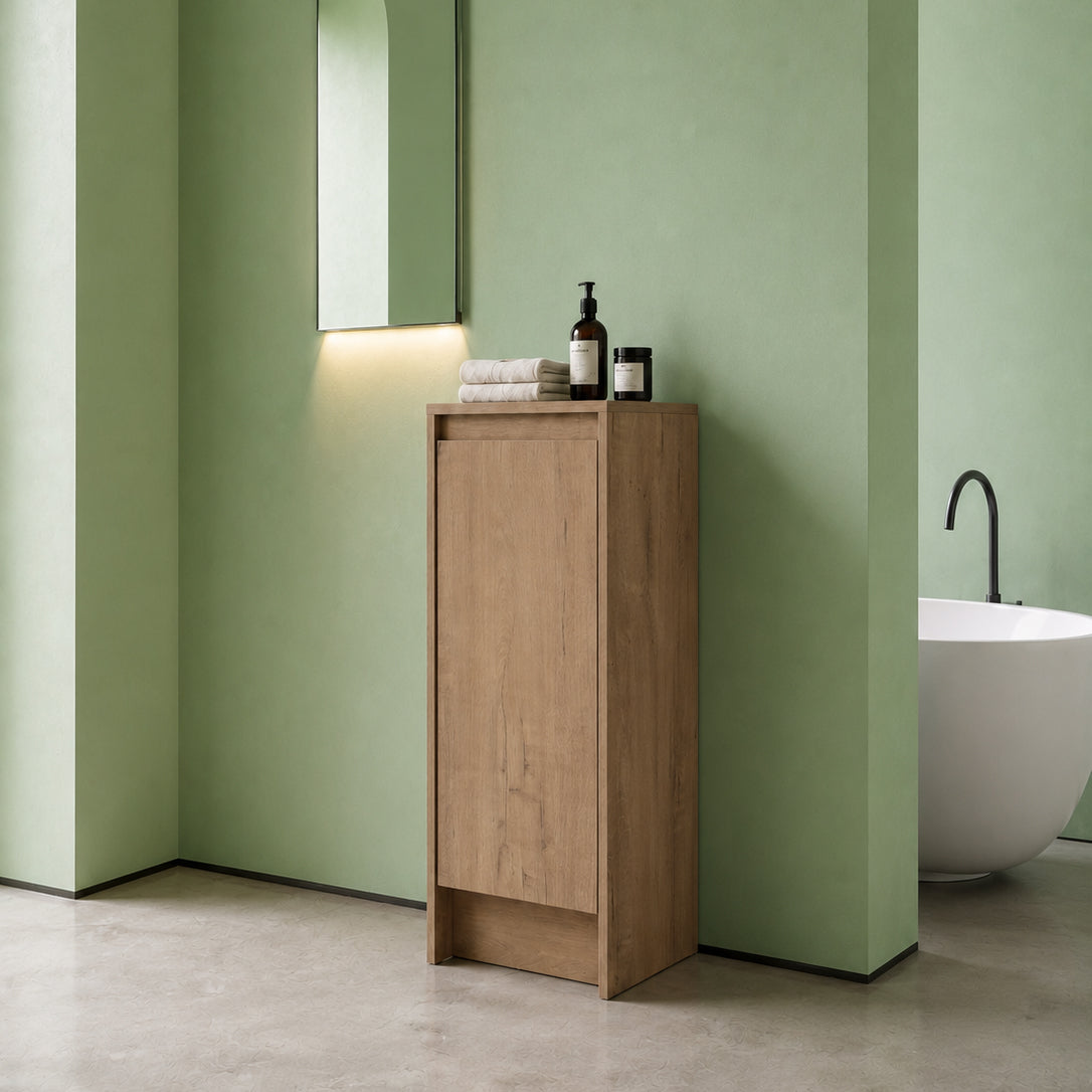 Cube Bathroom Cabinet— Mix & Match Freestanding Vanities, Side Cabinets & Top Cabinets (RTA)
