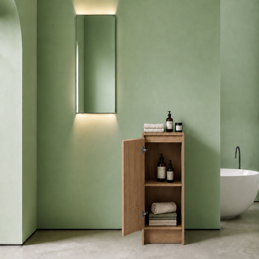 Cube Bathroom Cabinet— Mix & Match Freestanding Vanities, Side Cabinets & Top Cabinets (RTA)