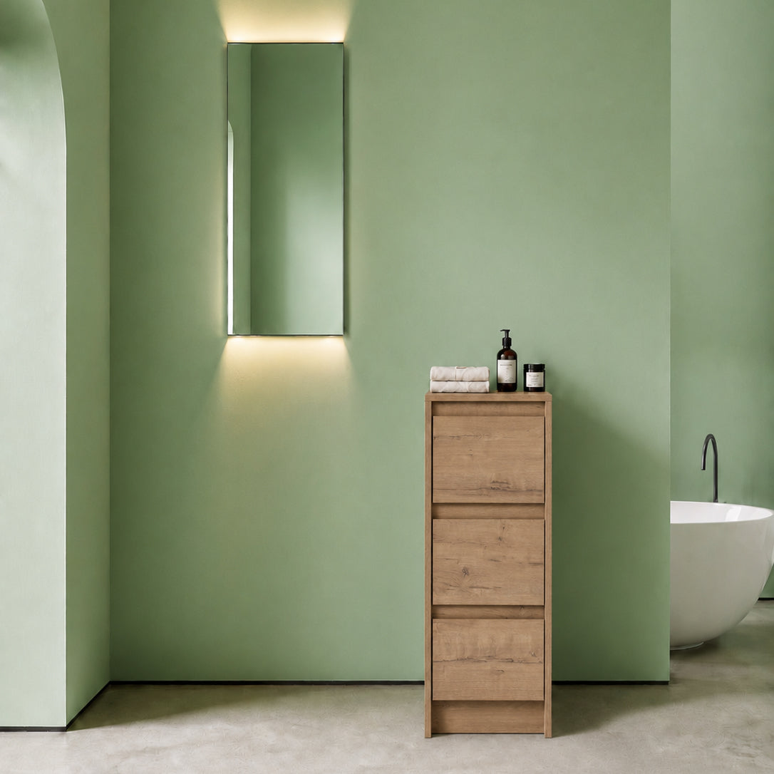 Cube Bathroom Cabinet— Mix & Match Freestanding Vanities, Side Cabinets & Top Cabinets (RTA)