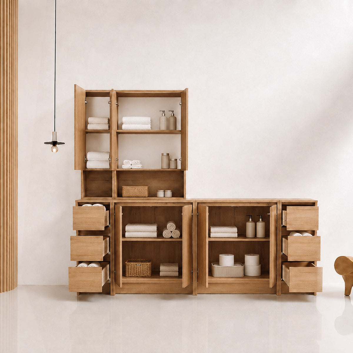 Cube 72" Entryway Storage Cabinets (RTA)