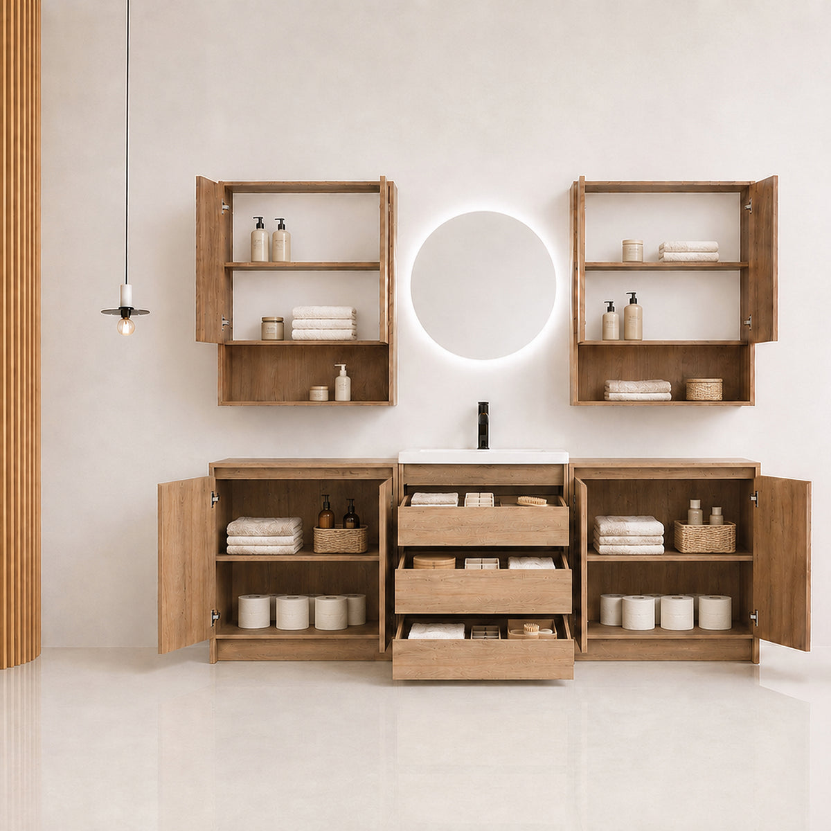 Cube 72" Freestanding Vanity (RTA)