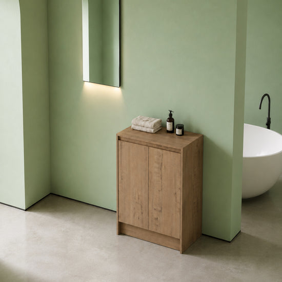 Cube Bathroom Cabinet— Mix & Match Freestanding Vanities, Side Cabinets & Top Cabinets (RTA)