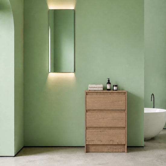 Cube Bathroom Cabinet— Mix & Match Freestanding Vanities, Side Cabinets & Top Cabinets (RTA)