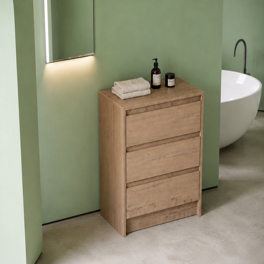 Cube Bathroom Cabinet— Mix & Match Freestanding Vanities, Side Cabinets & Top Cabinets (RTA)