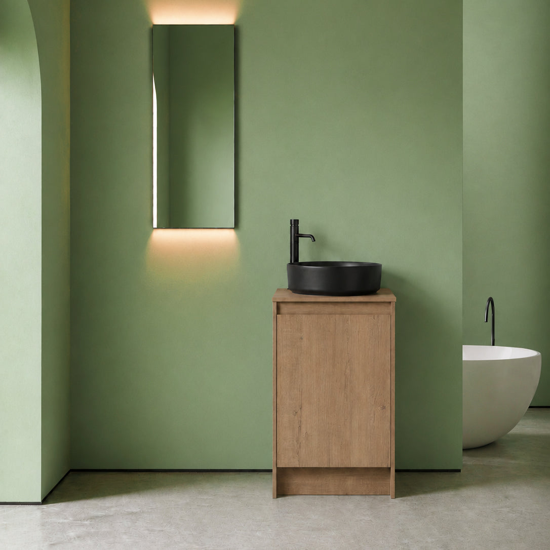 Cube Bathroom Cabinet— Mix & Match Freestanding Vanities, Side Cabinets & Top Cabinets (RTA)