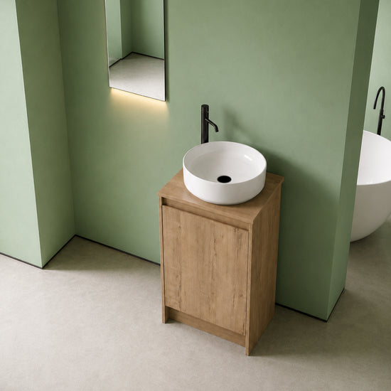 Cube Bathroom Cabinet— Mix & Match Freestanding Vanities, Side Cabinets & Top Cabinets (RTA)