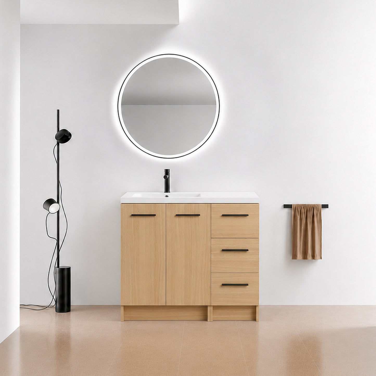 Module 36" Freestanding Vanity with Doors & Drawers (RTA)