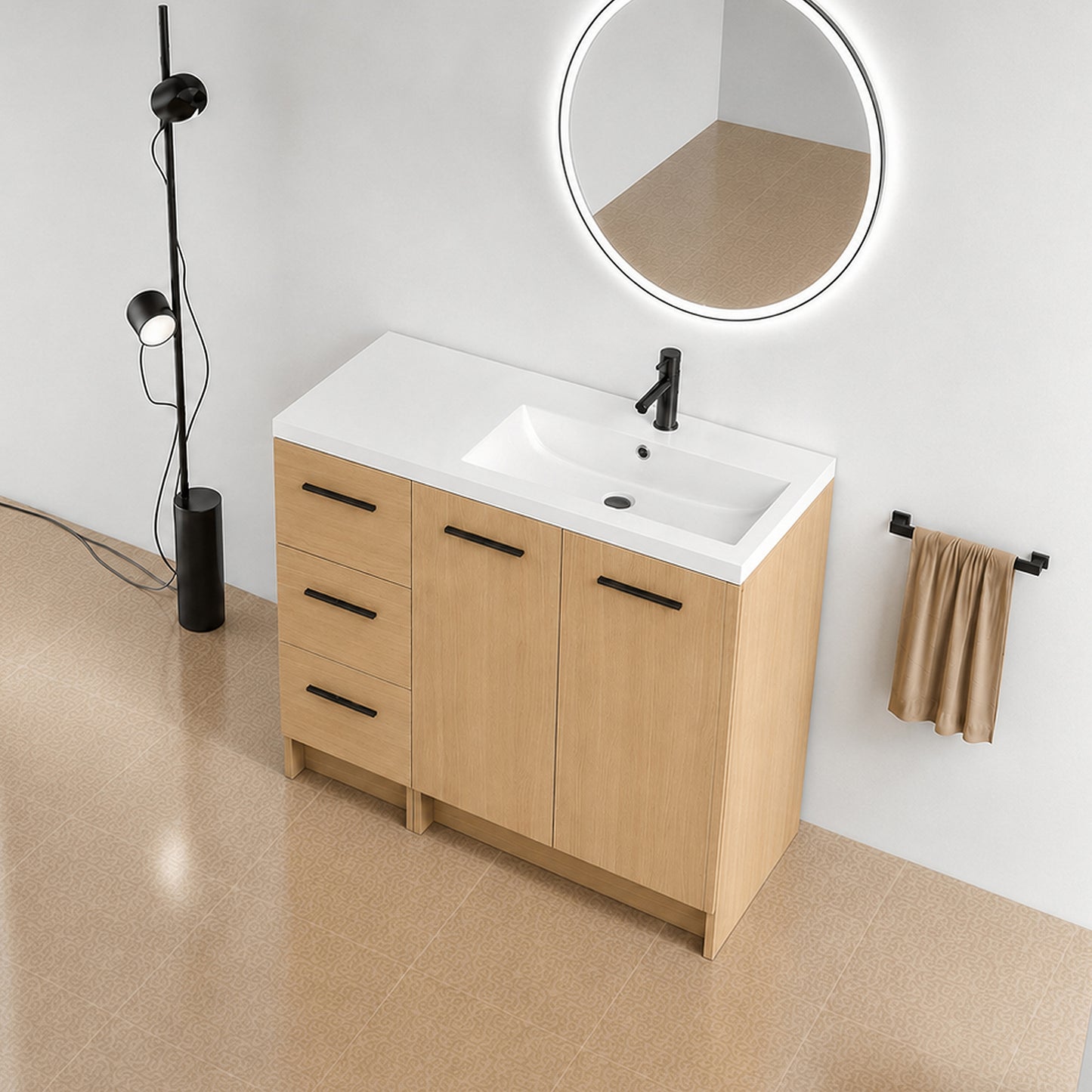 Module 36" Freestanding Vanity with Doors & Drawers (RTA)