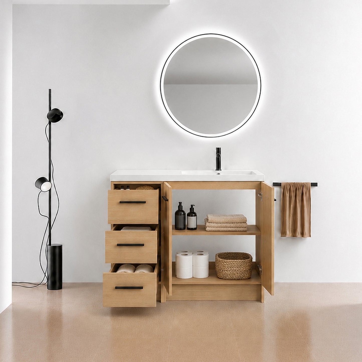 Module 36" Freestanding Vanity with Doors & Drawers (RTA)