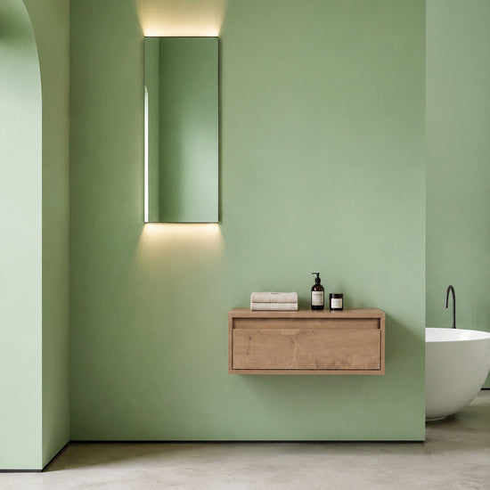 Cube Bathroom Cabinet— Mix & Match Freestanding Vanities, Side Cabinets & Top Cabinets (RTA)