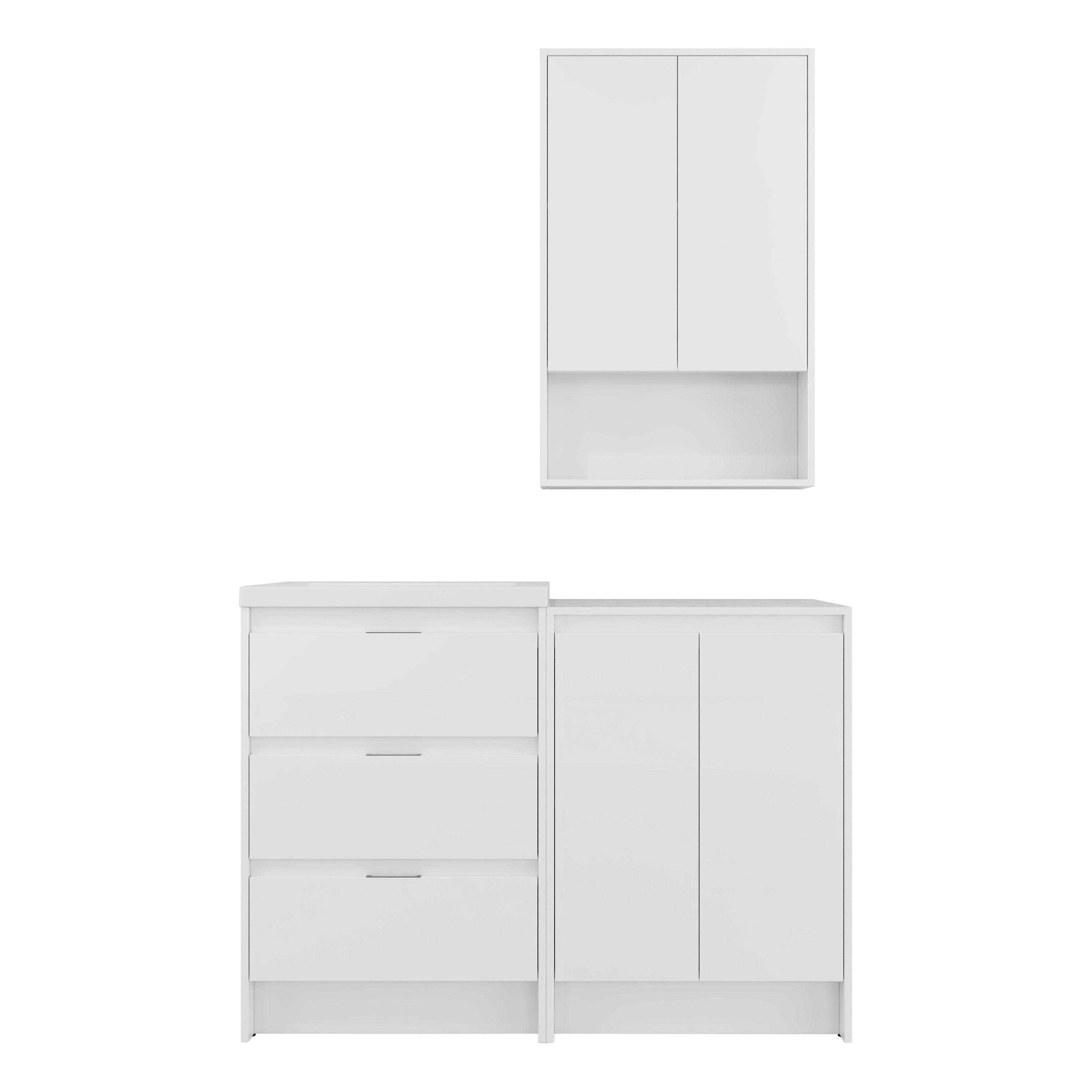 Cube 48" Freestanding Vanity Set (RTA)
