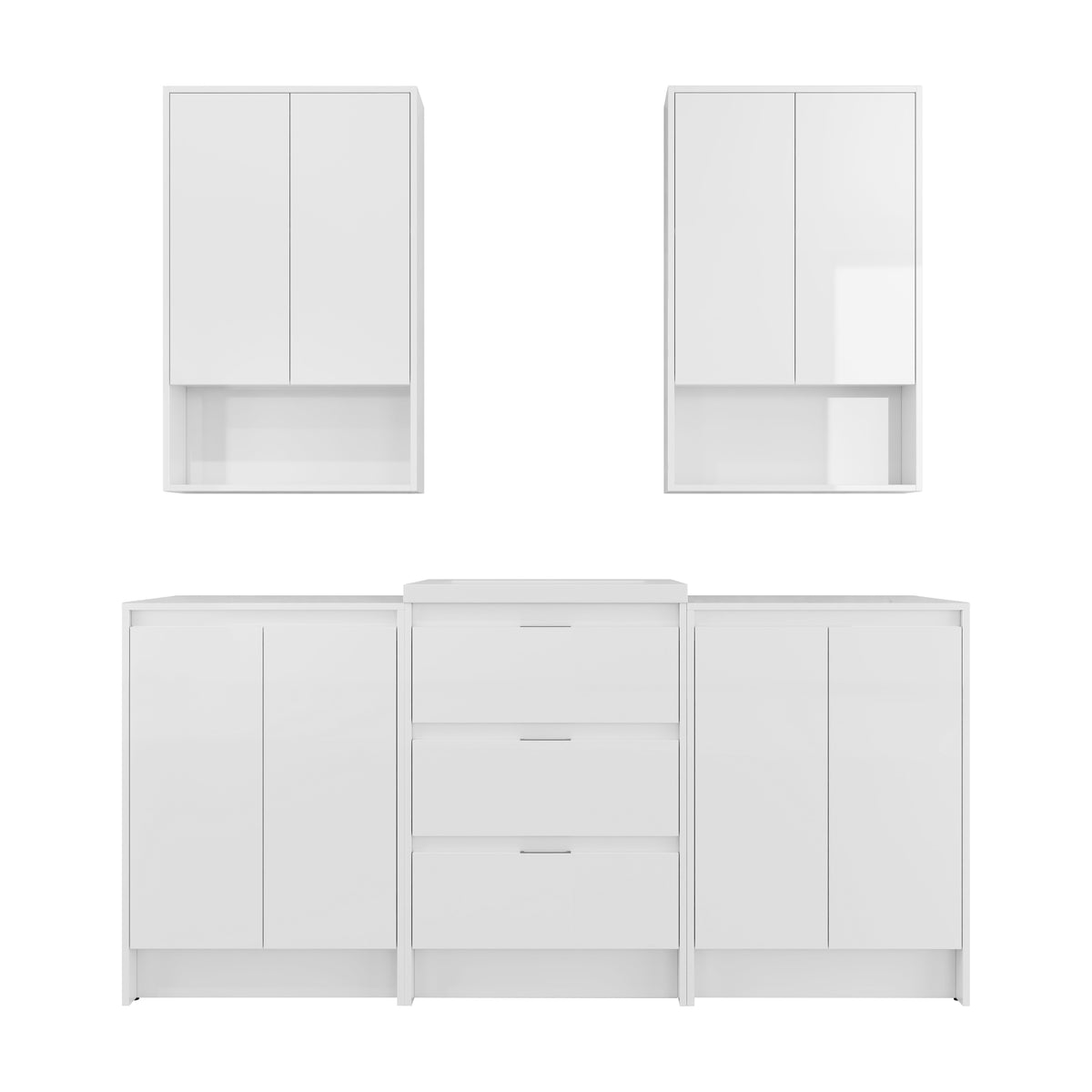 Cube 72" Freestanding Vanity (RTA)