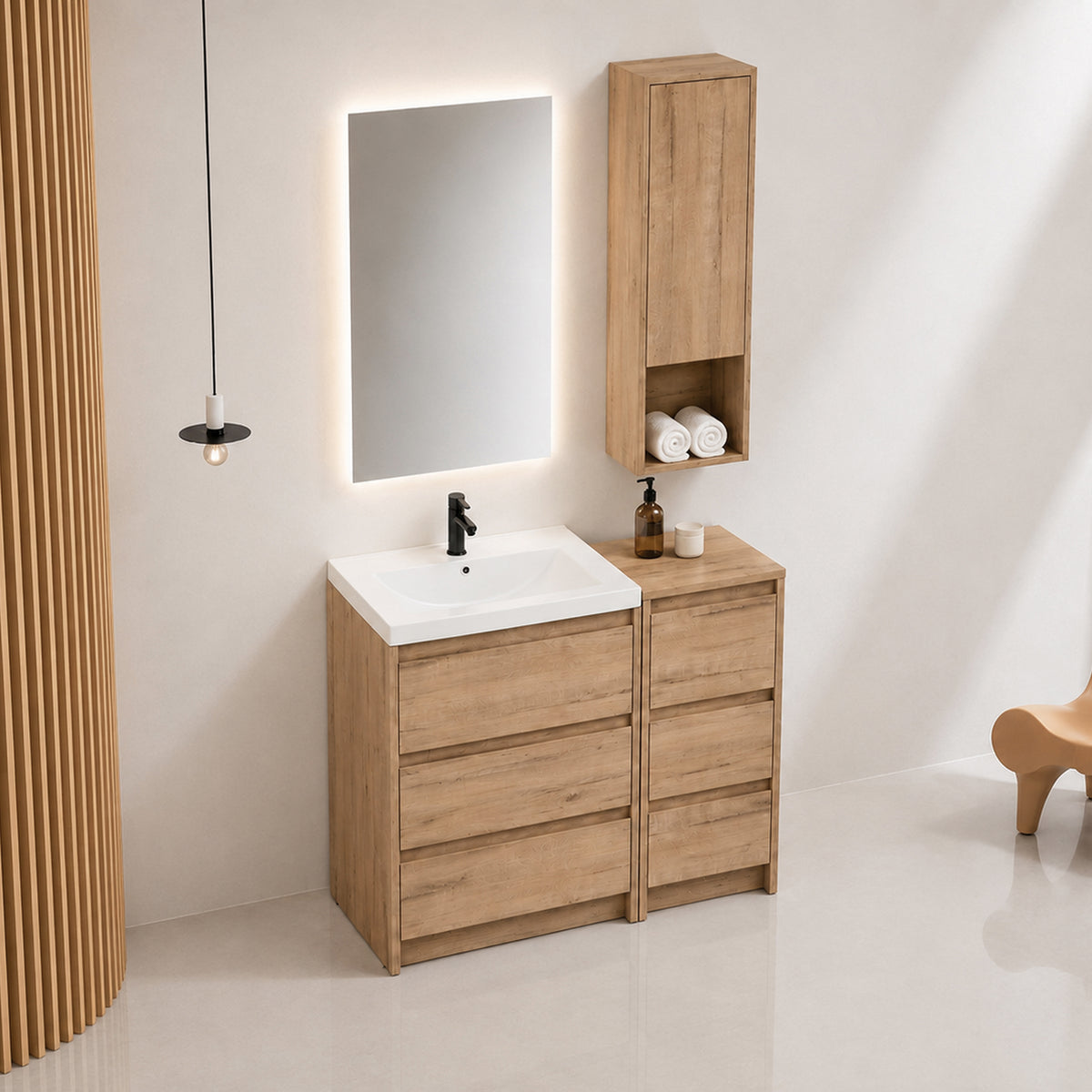 Cube 36" Freestanding Vanity (RTA)