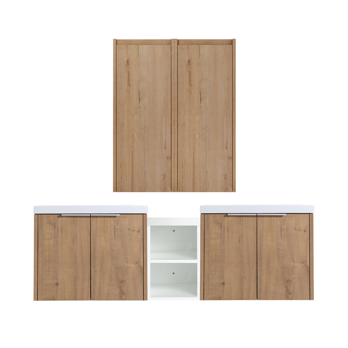 Unitas 60"/72"/84" Floating Vanity Set (RTA)