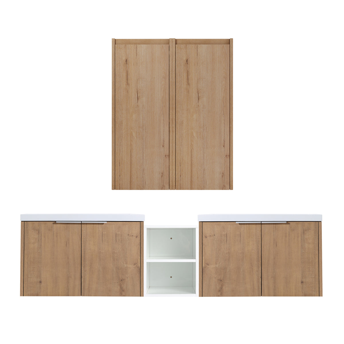 Unitas 60"/72"/84" Floating Vanity Set (RTA)