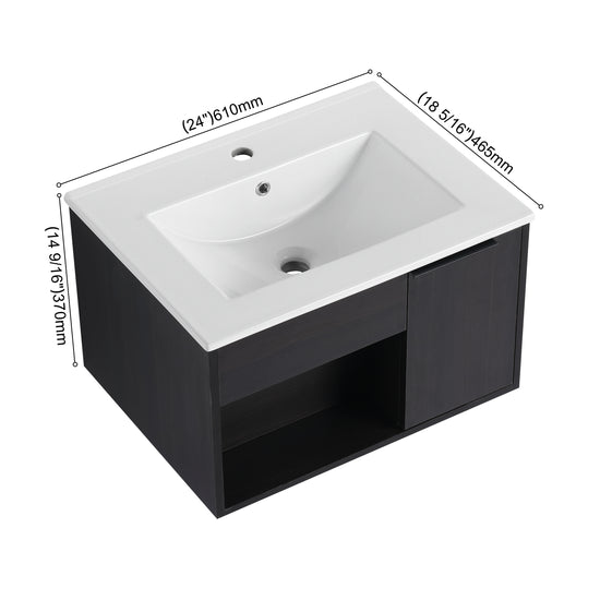 NOIR 24"/30"/36" Floating Vanity (RTA)