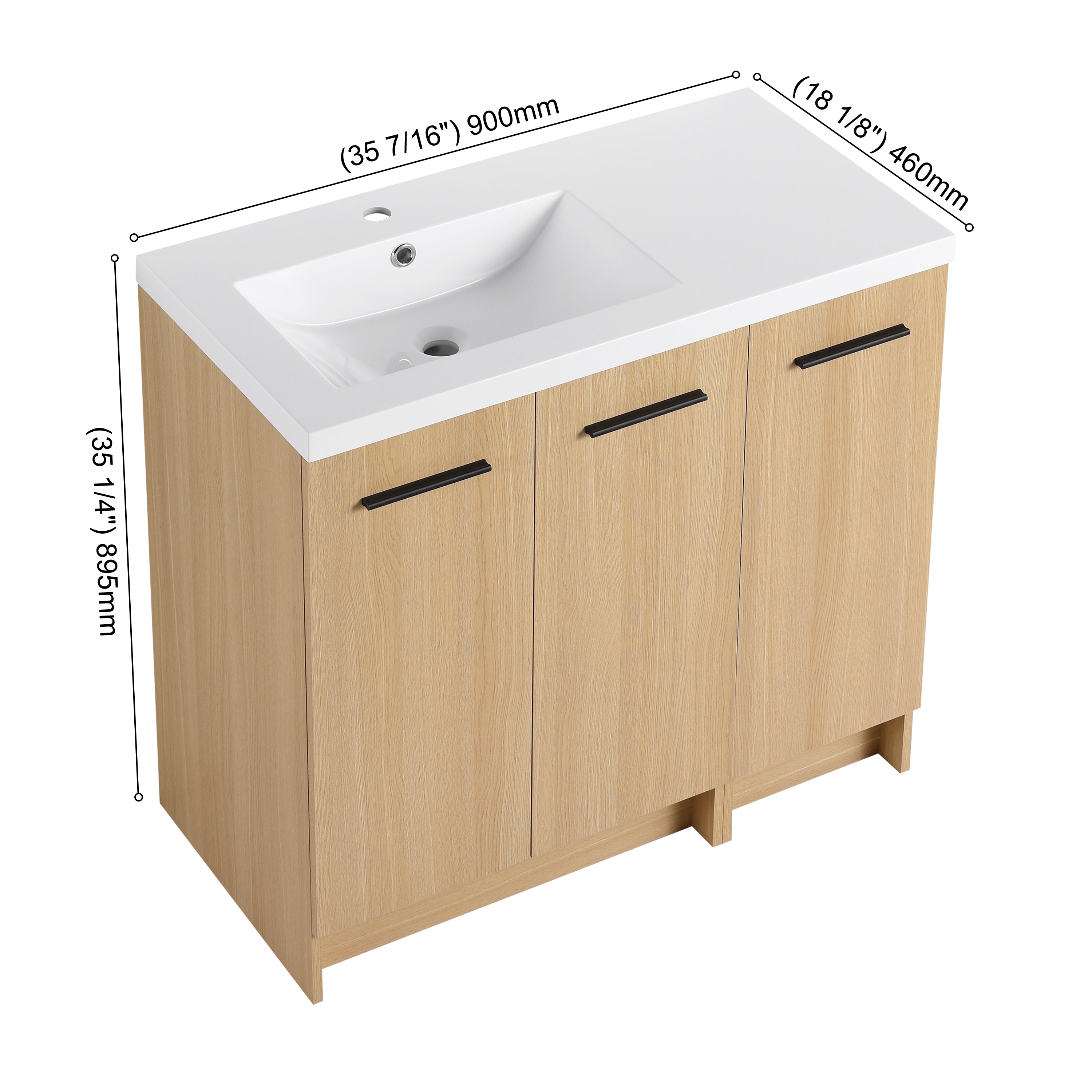 Module 36" Freestanding Vanity (RTA)