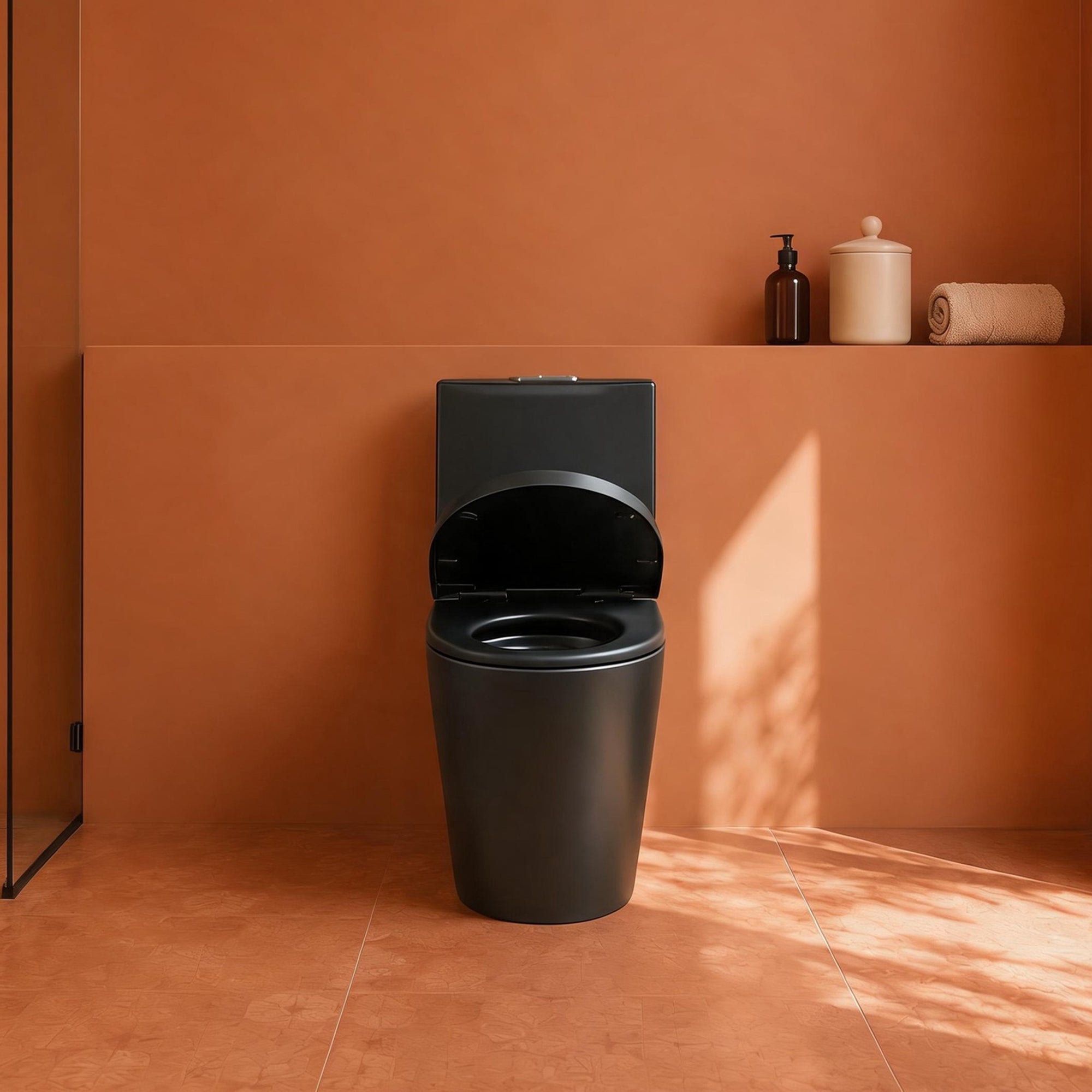 Floor-Mounted One-Piece Toilet