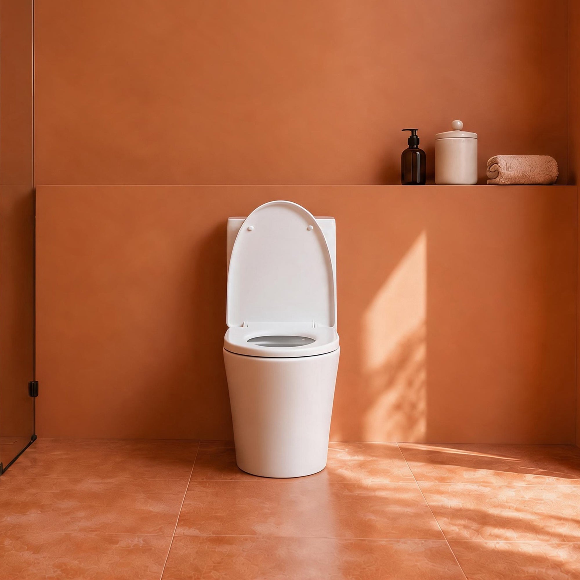 Floor-Mounted One-Piece Toilet