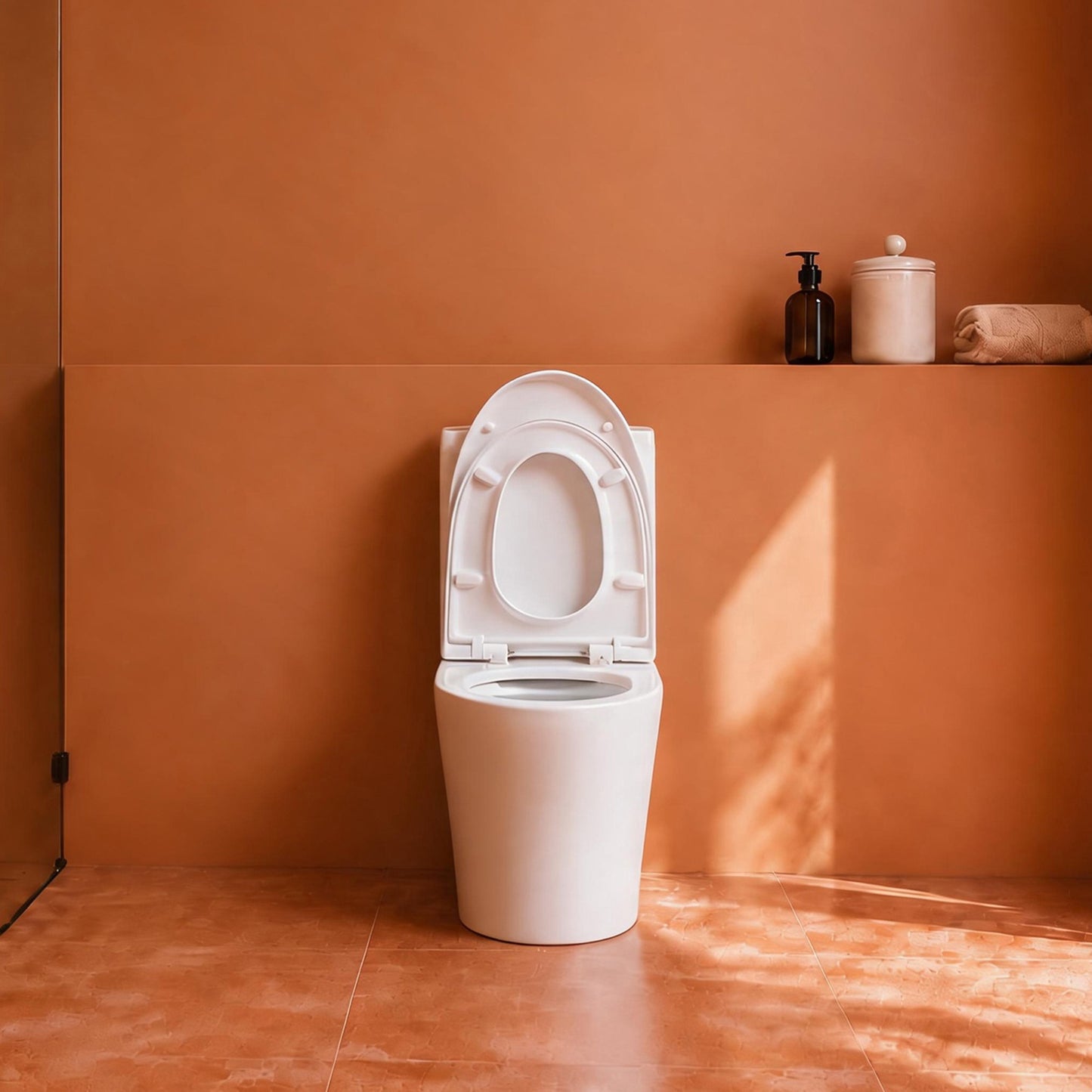 Floor-Mounted One-Piece Toilet