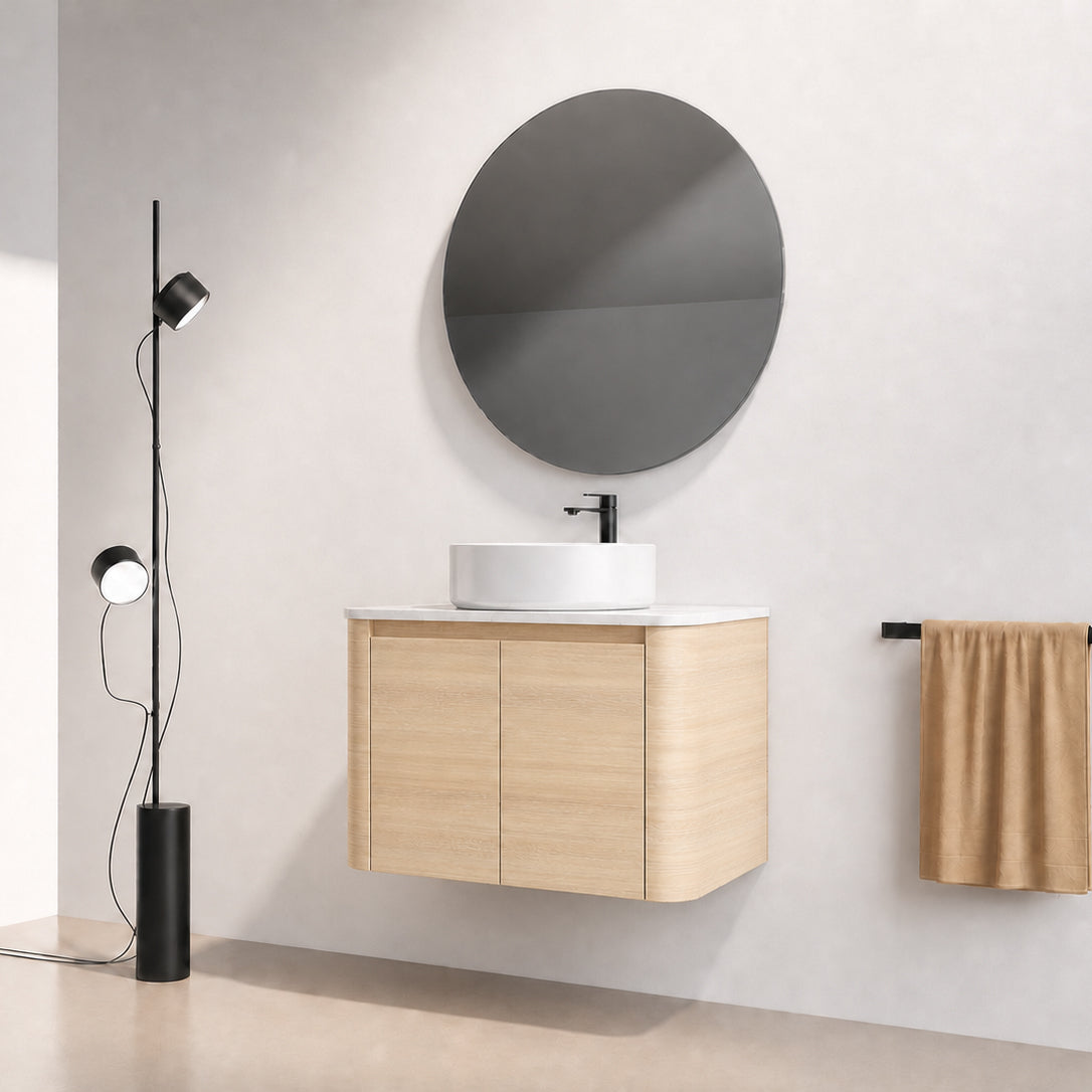 Curvo 30"/42"/54"/72" Floating Vanity (RTA)