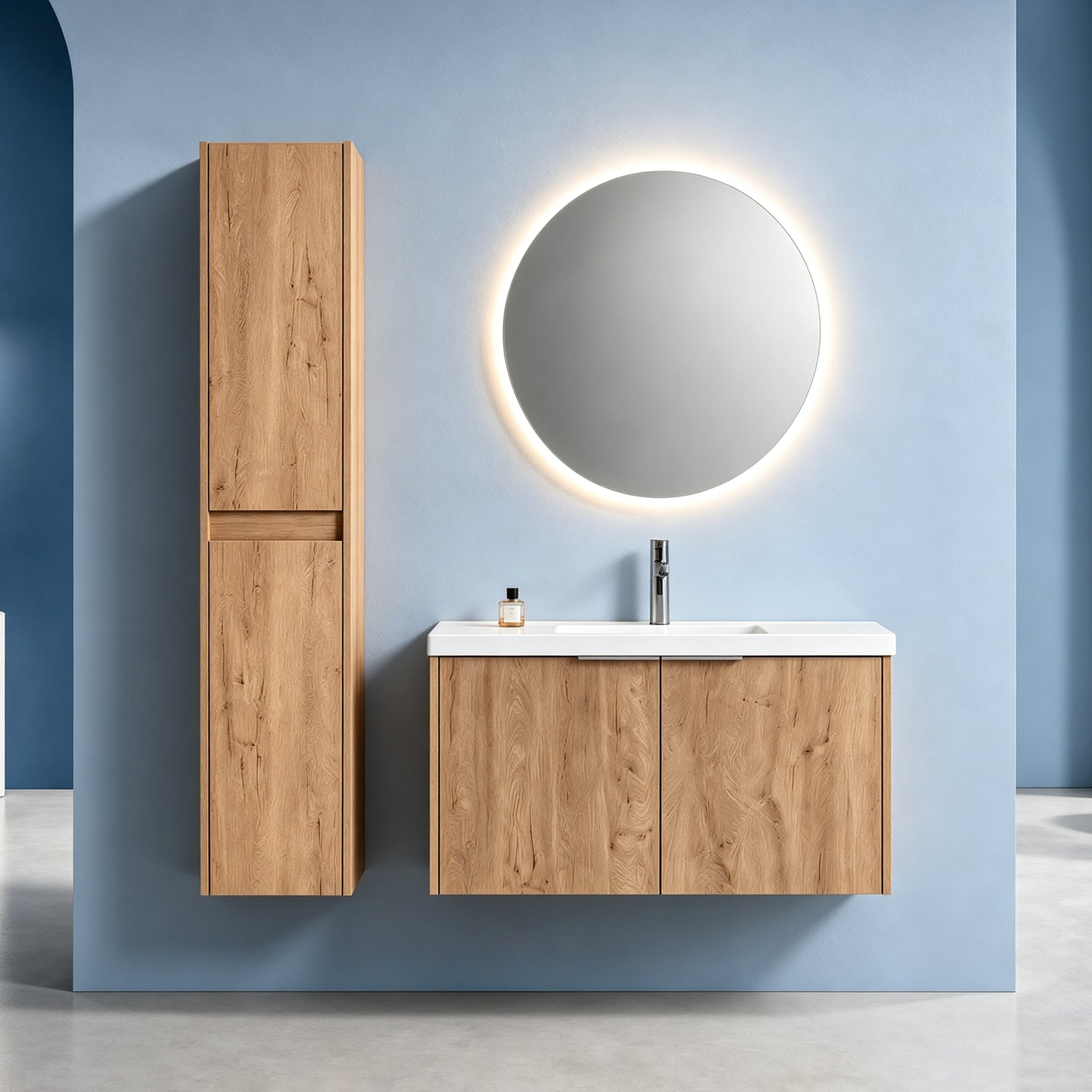Unitas 24"/30"/36" Floating Vanity Set (RTA)