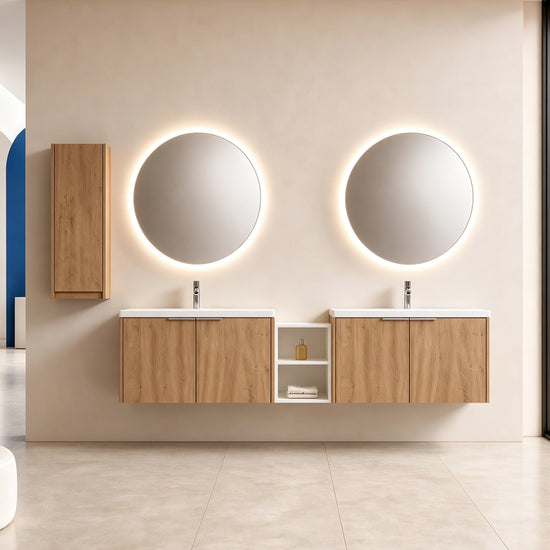 Unitas 60"/72"/84" Floating Vanity Set (RTA)