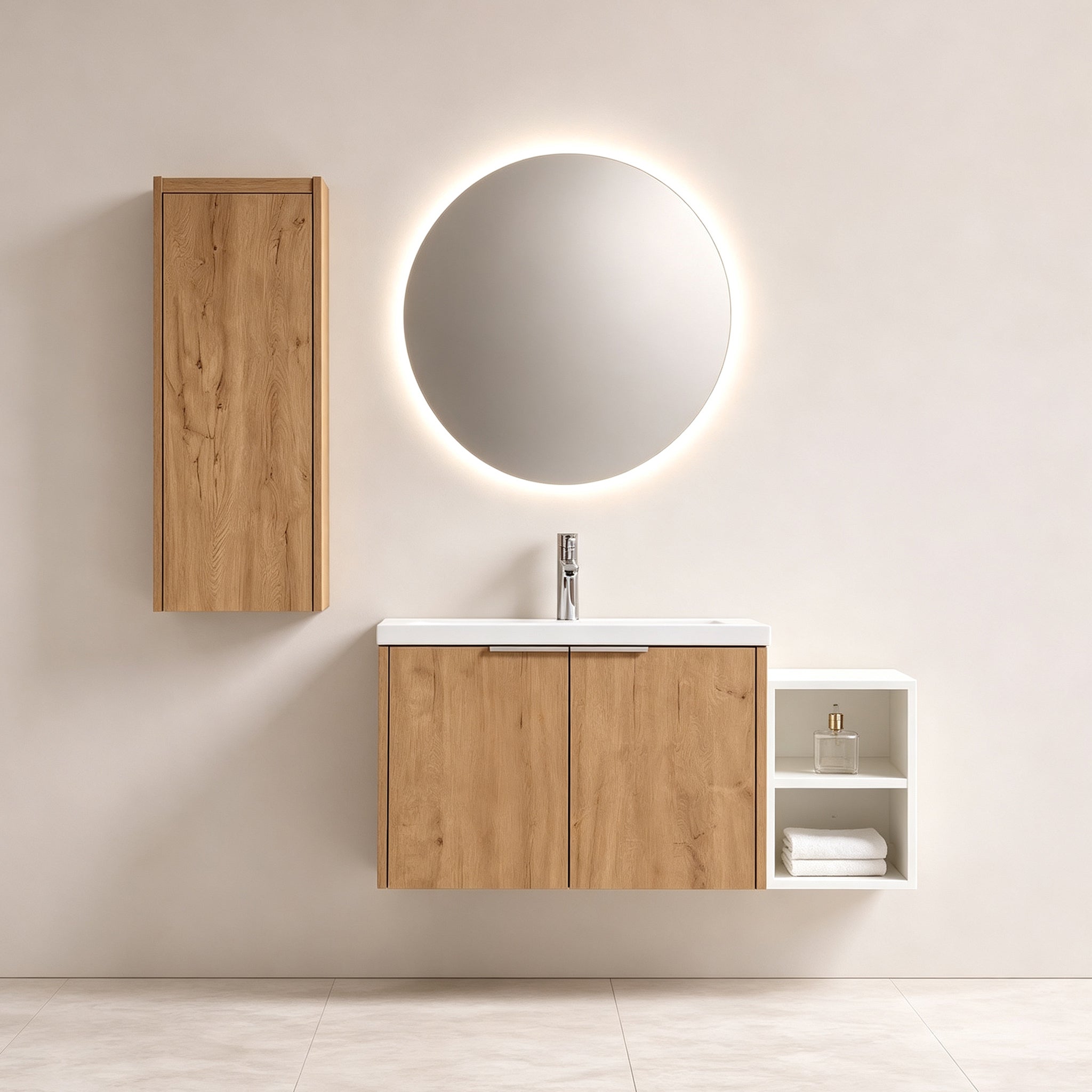 Unitas 36"/42"/48" Floating Vanity Set (RTA)