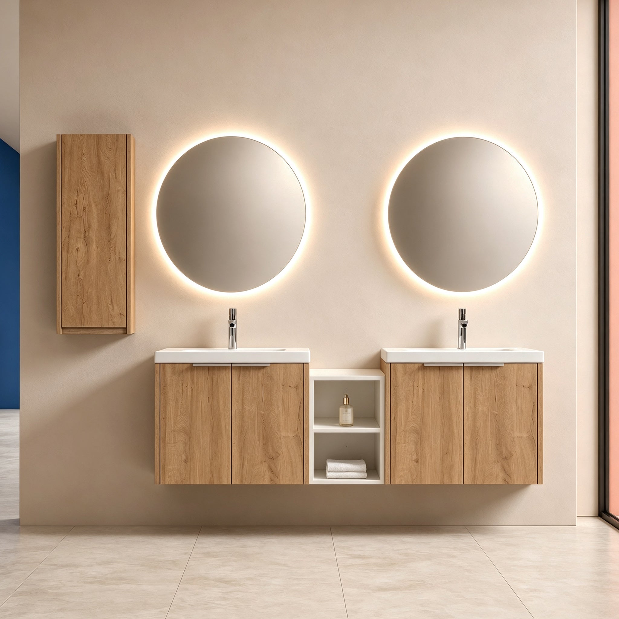 Unitas 60"/72"/84" Floating Vanity Set (RTA)