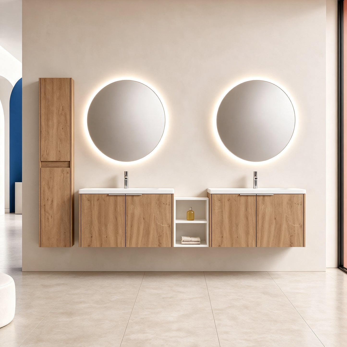 Unitas 60"/72"/84" Floating Vanity Set (RTA)