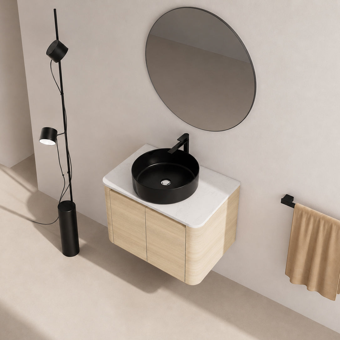 Curvo 30"/42"/54"/72" Floating Vanity (RTA)