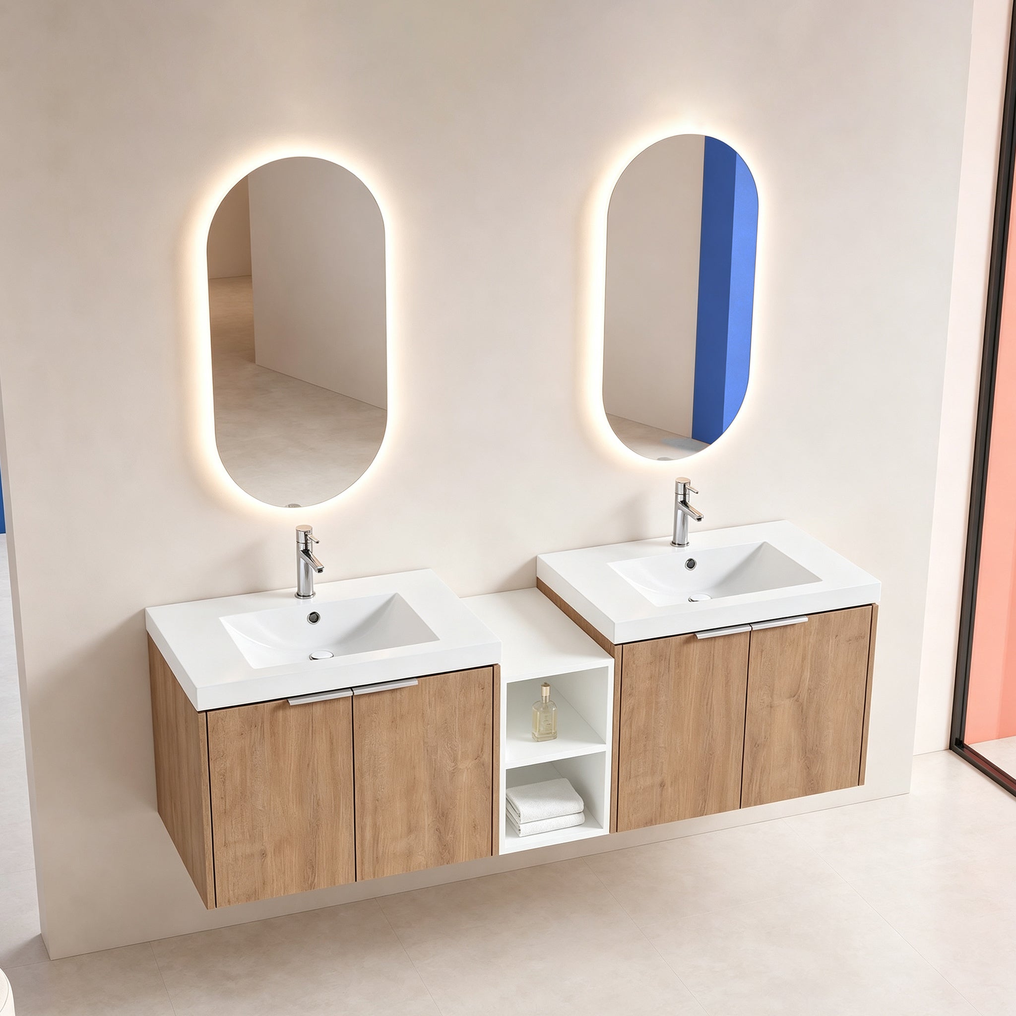 Unitas 24"/36"/48"/60" Floating Vanity (RTA)