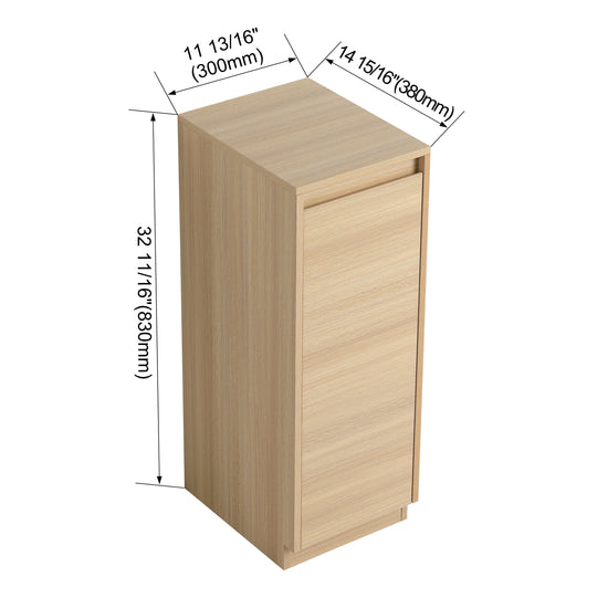 Pebble 12" Side Storage Cabinet (RTA)