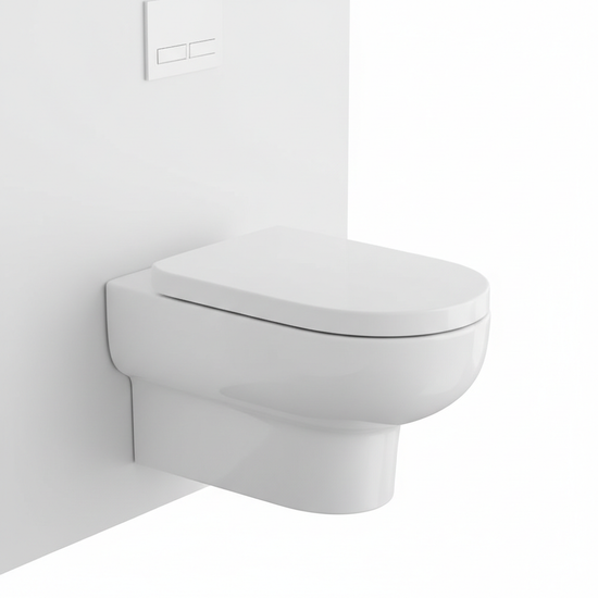 Modern Wall-Hung Toilet
