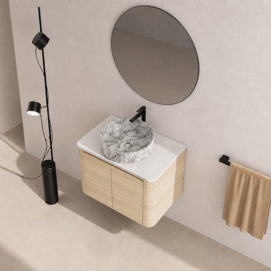 Curvo 30"/42"/54"/72" Floating Vanity (RTA)