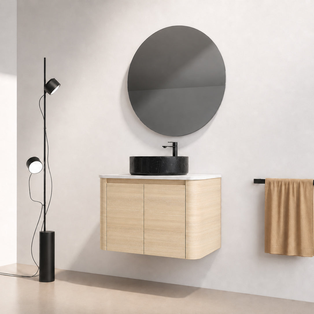 Curvo 30"/42"/54"/72" Floating Vanity (RTA)